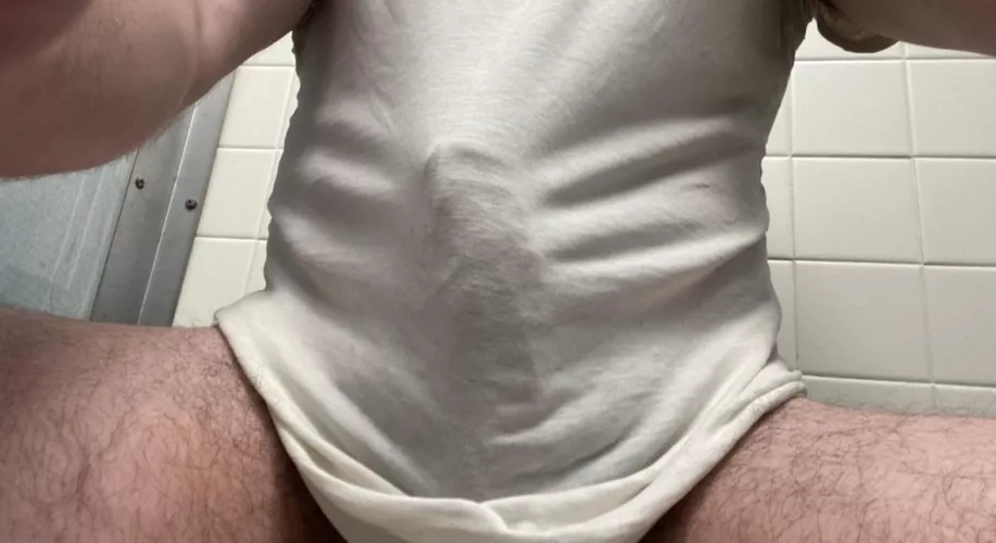 Undershirt = underside bulge 