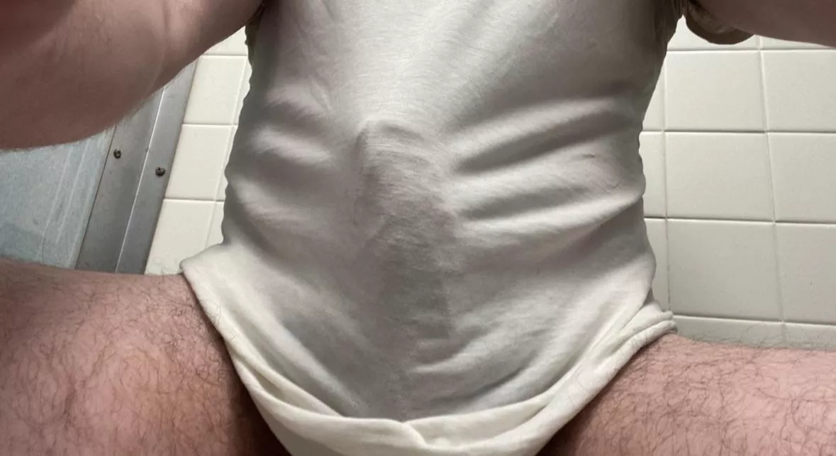 Undershirt = underside bulge 