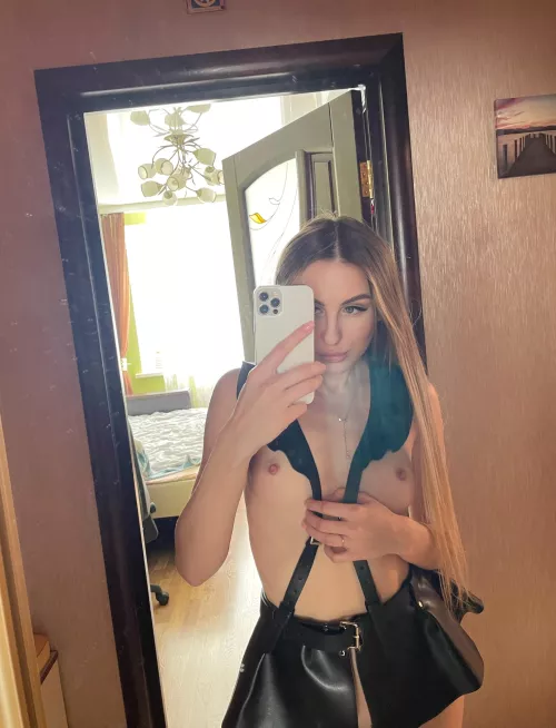 Using my big tits as cum dump