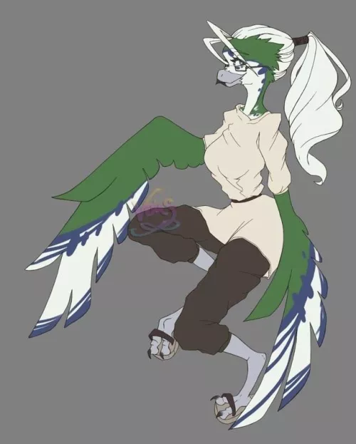 Wanted to talk about one of the races in my story! This is Melody, one of the Telsan species.