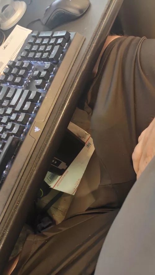 Working from home got me like...