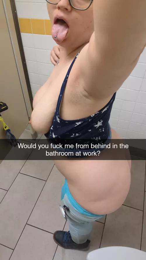 Would you hit it from the back?