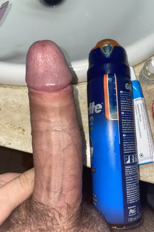 As thick as a gel can ;)