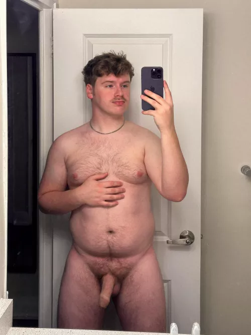 Attempting a moustache… emphasis on ‘attempting’