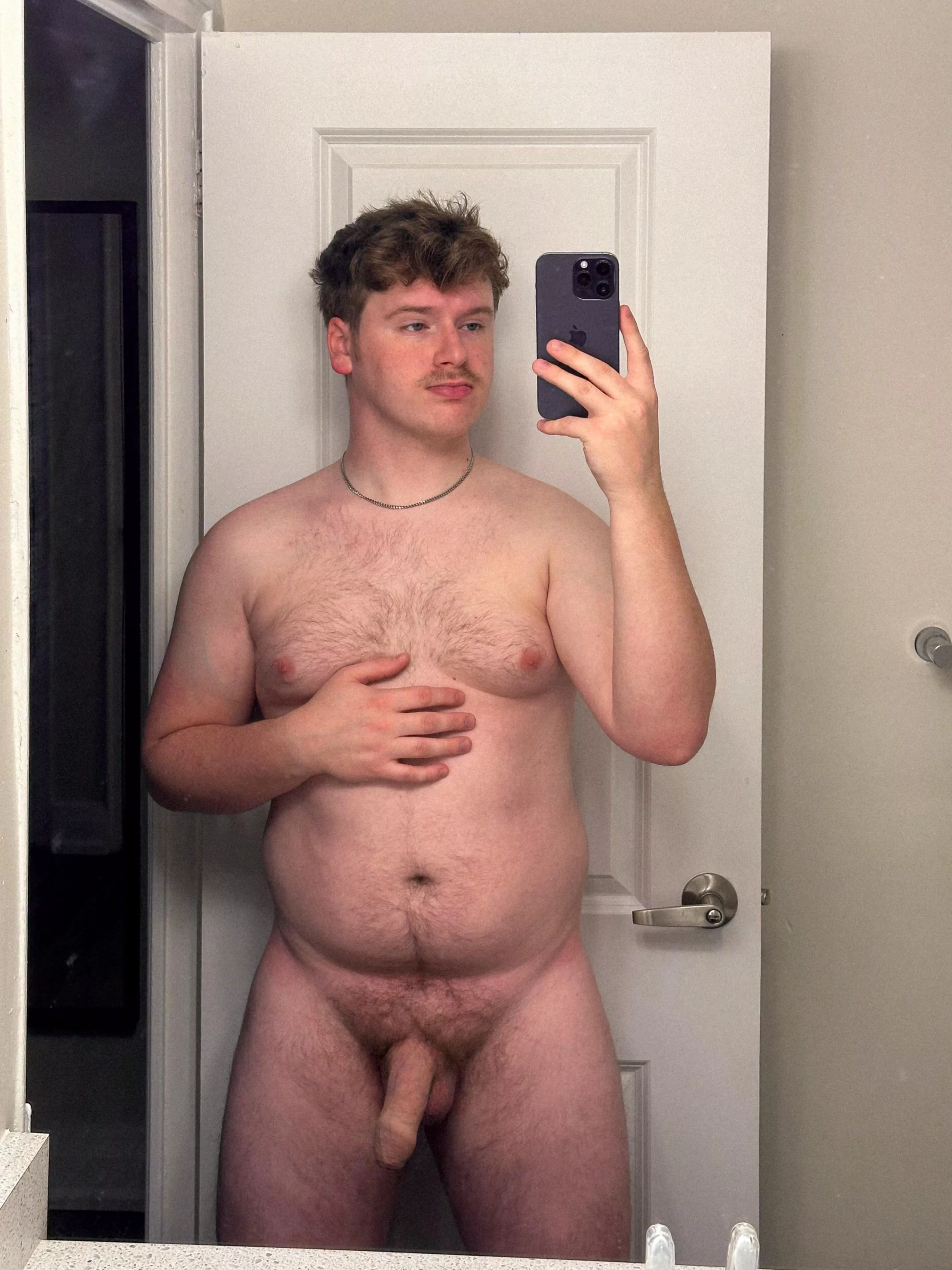 Attempting a moustache… emphasis on ‘attempting’