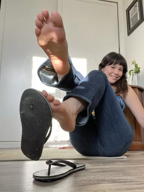 can you worship with my flip-flops on? 😉❤️