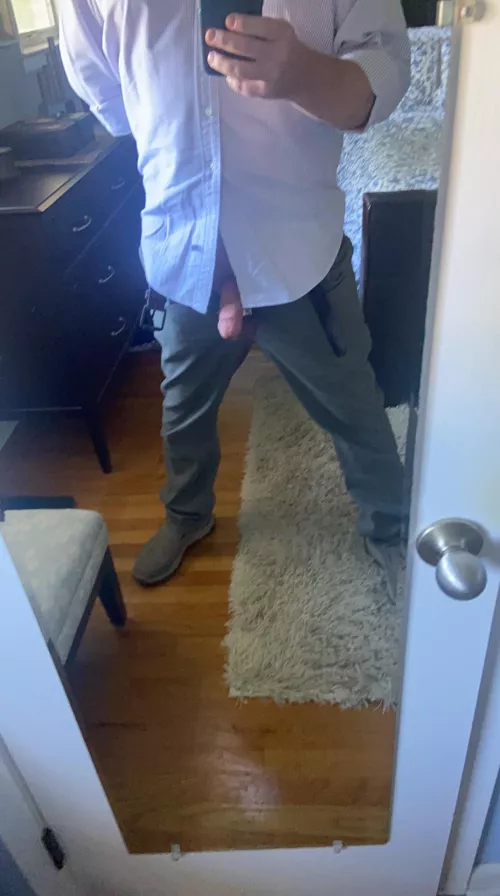 Daddy’s home from work. Need some help to relax. 