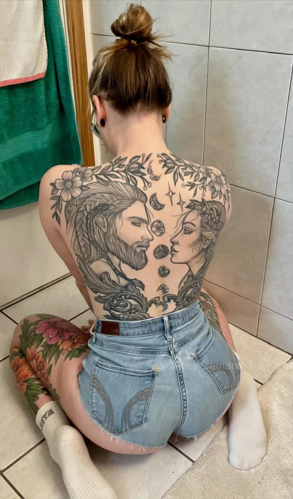 Do you like tattooed blondes 