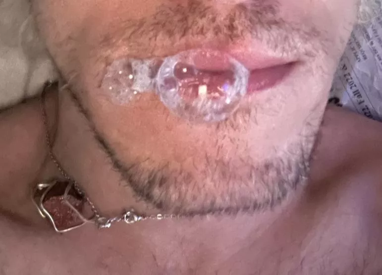 Dude left me drooling with his seed