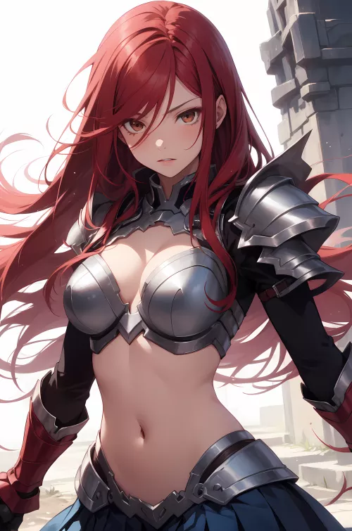 Erza (pixai) [Fairytail]