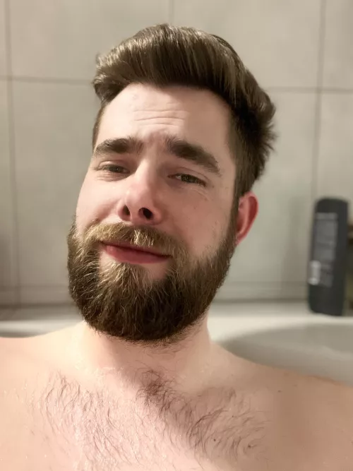 Going for a relaxing bath after work 😌