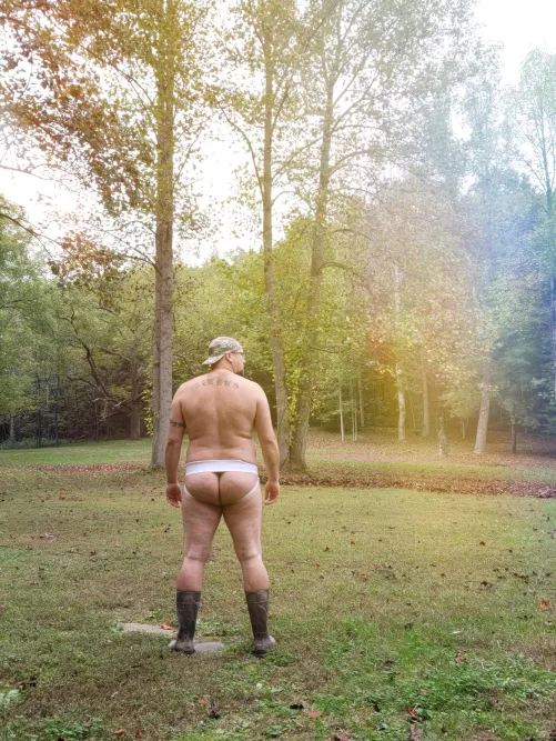 Hanging in my backyard