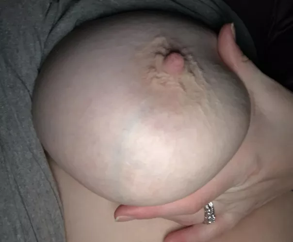 Hubby wanted a boob pic. That’s what he got 34(f)