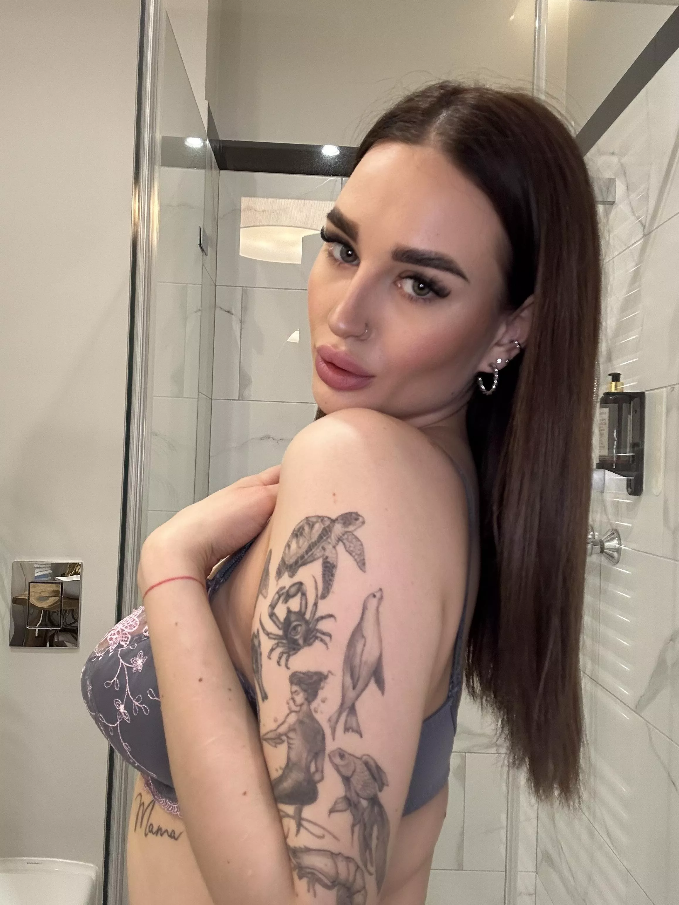 I like to have fun in the shower