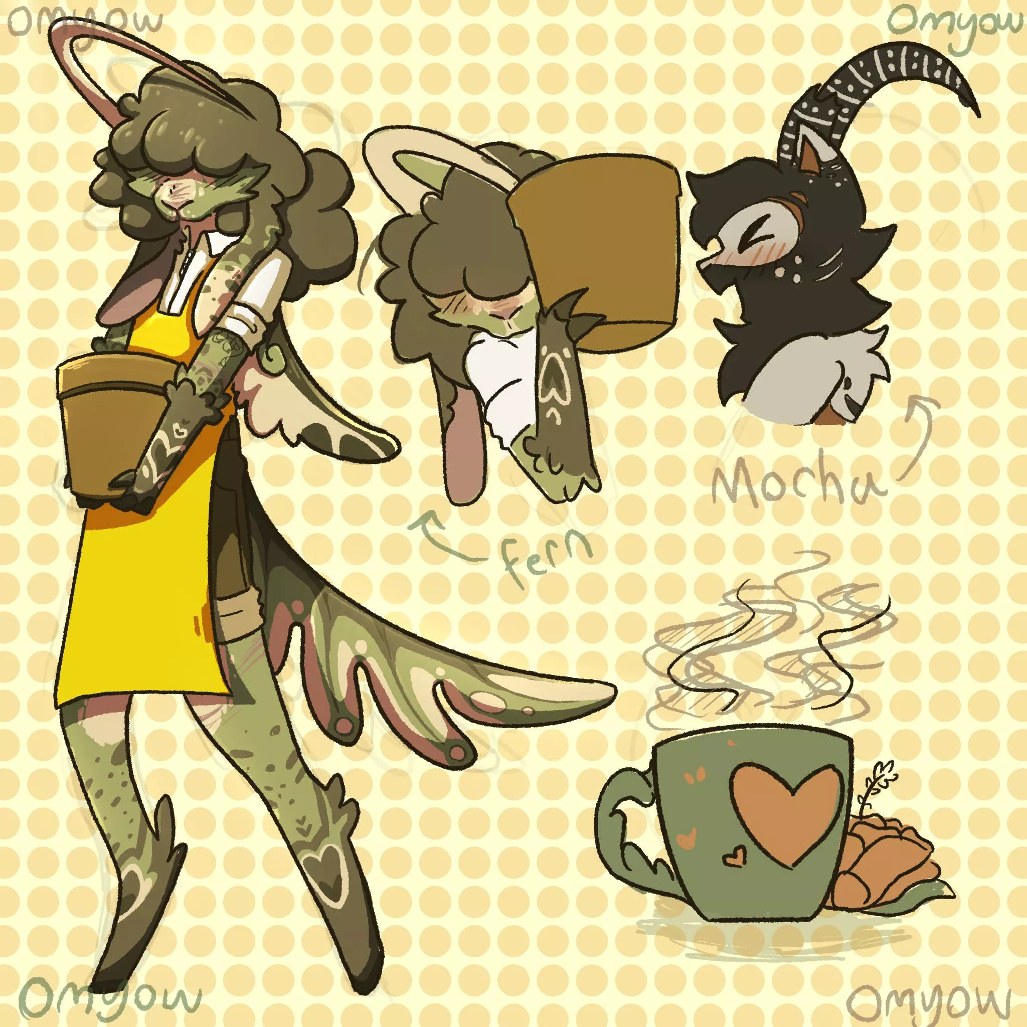 I made mocha a “friend” :3 (also thank you for all the votes on my last thing that was crazy for me)