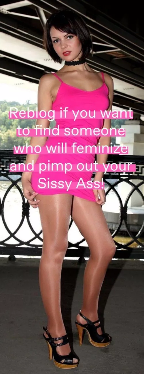 I need to be transformed into the sissy whore that I really am inside. 