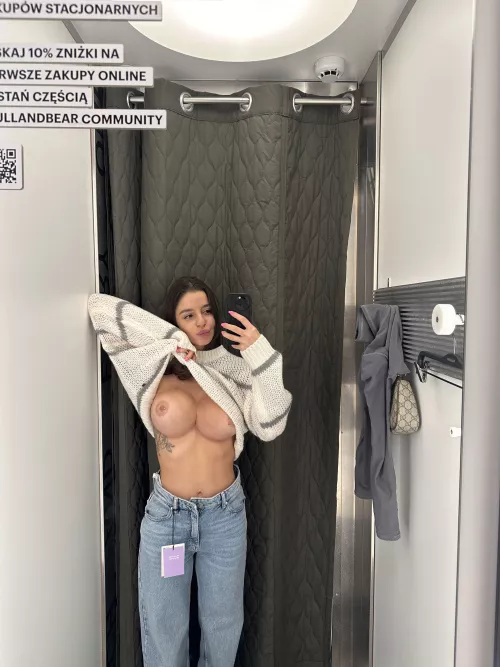 I want to feel your hands on my tits