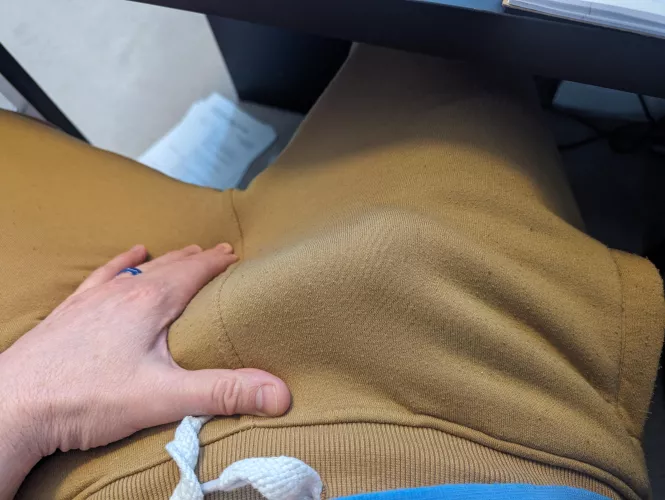 Lunch break bulge