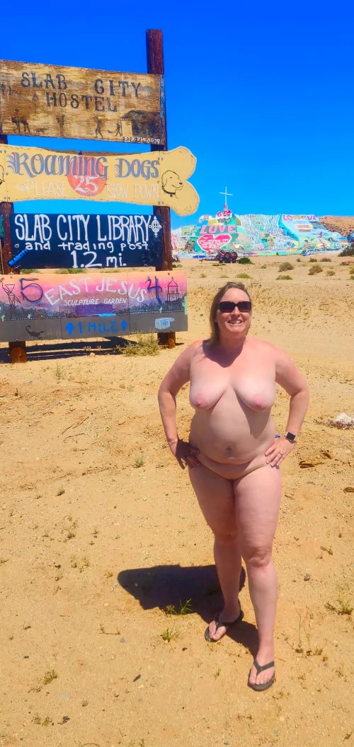 Naked at Salvation Mountain (Kesha filmed a video here!)
