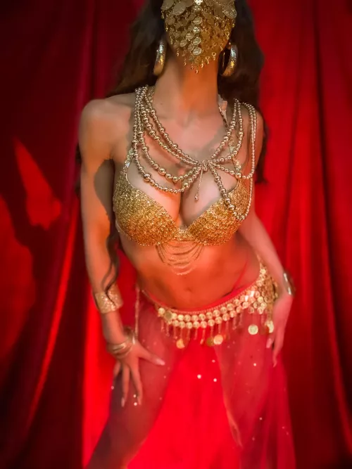 Only gold touches my skin