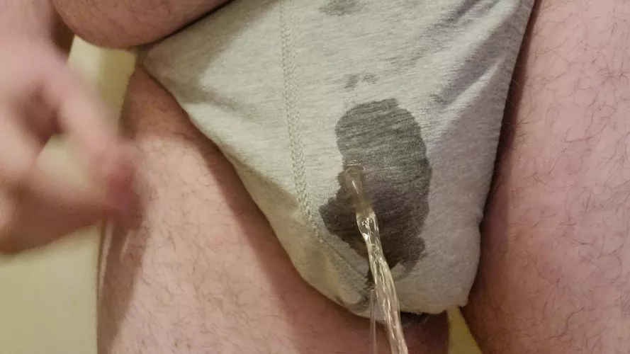Pissing through my briefs
