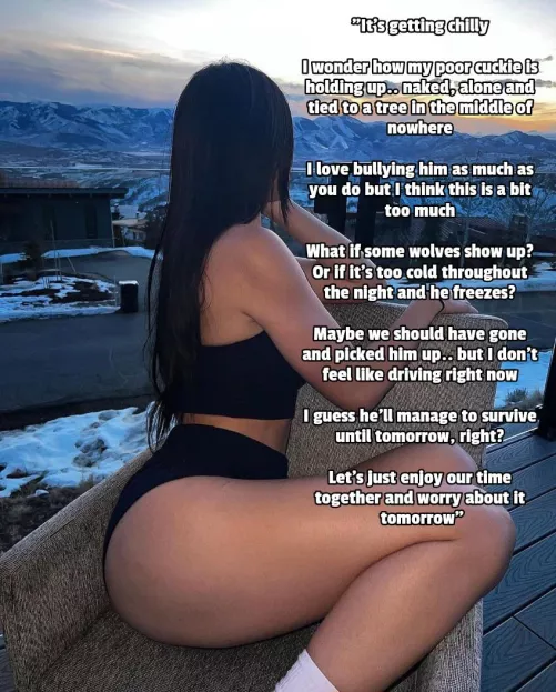 She's worried about her bf but not enough to go pick him up