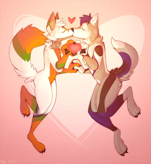Smooch (art by NowandLater)
