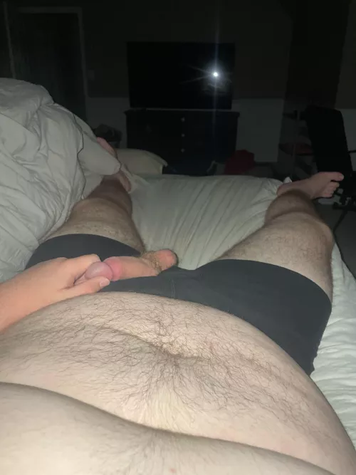 So horny right before bed
