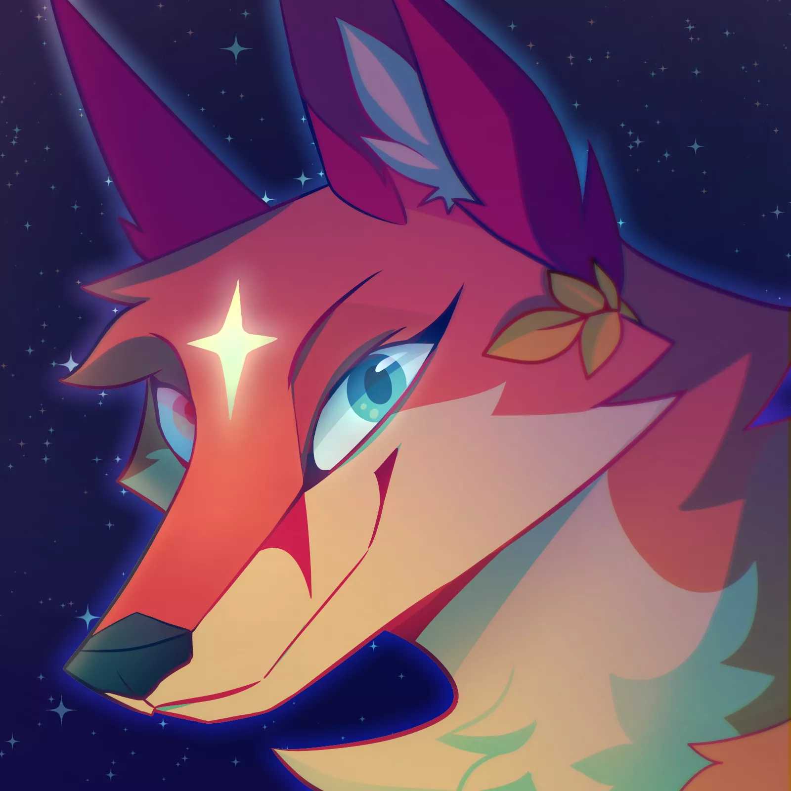 Sparkly Fox [oc]