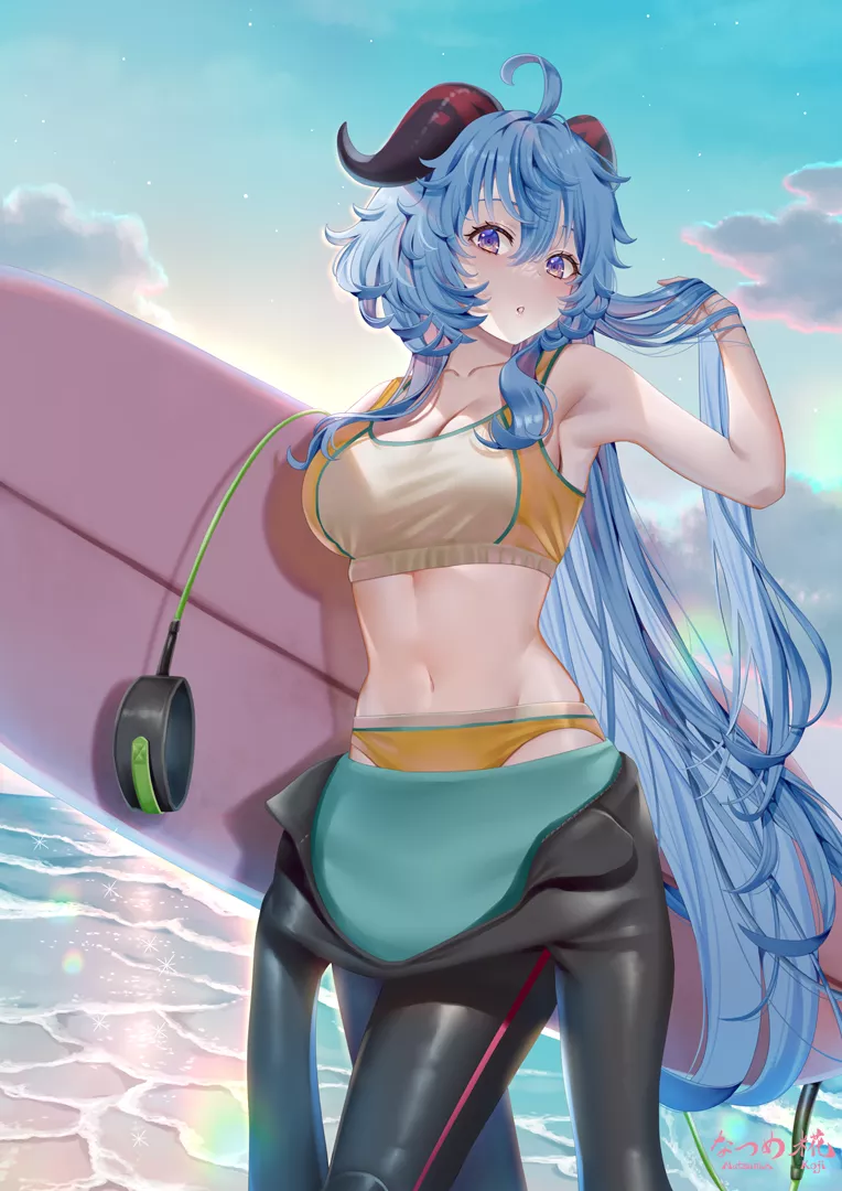 Surfer Ganyu [Genshin Impact]