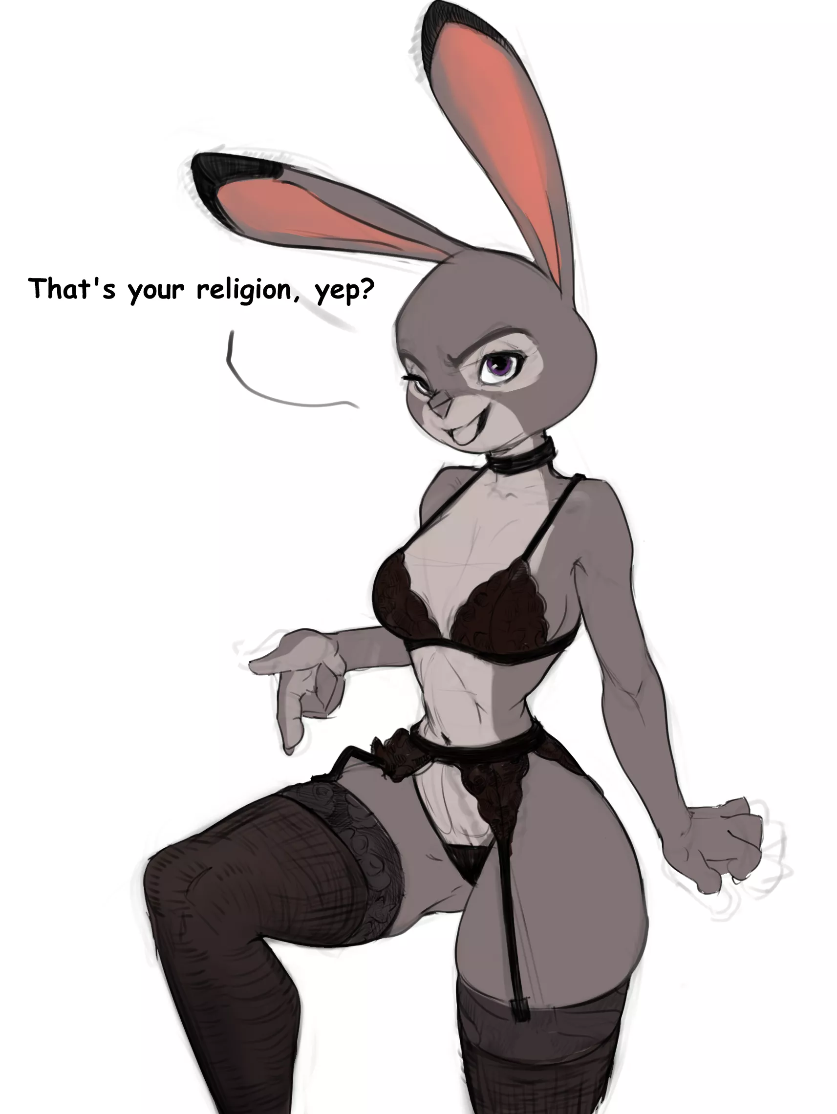 That's your religion, yep? [F] (Reinecke)