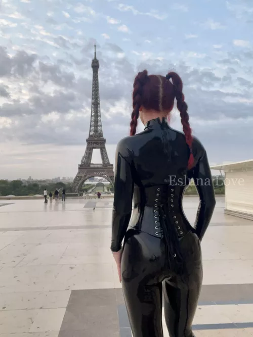 The best way to visit Paris is in latex 