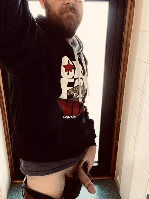 The boss said hoodies are okay for casual Monday, but I will still need to wear pants.