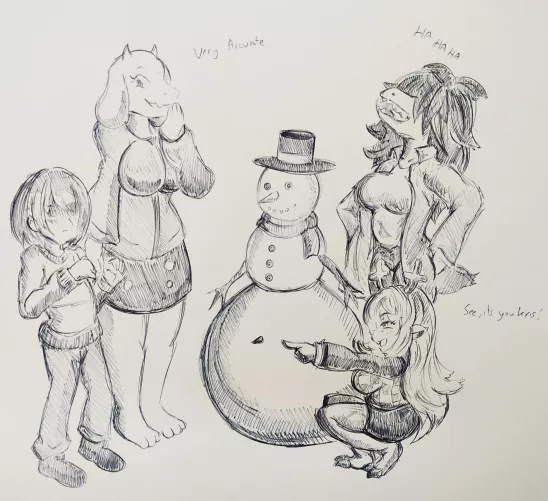 This isn't really porn, per se, but i thought the joke was a bit too risque for the main sub [Kris]