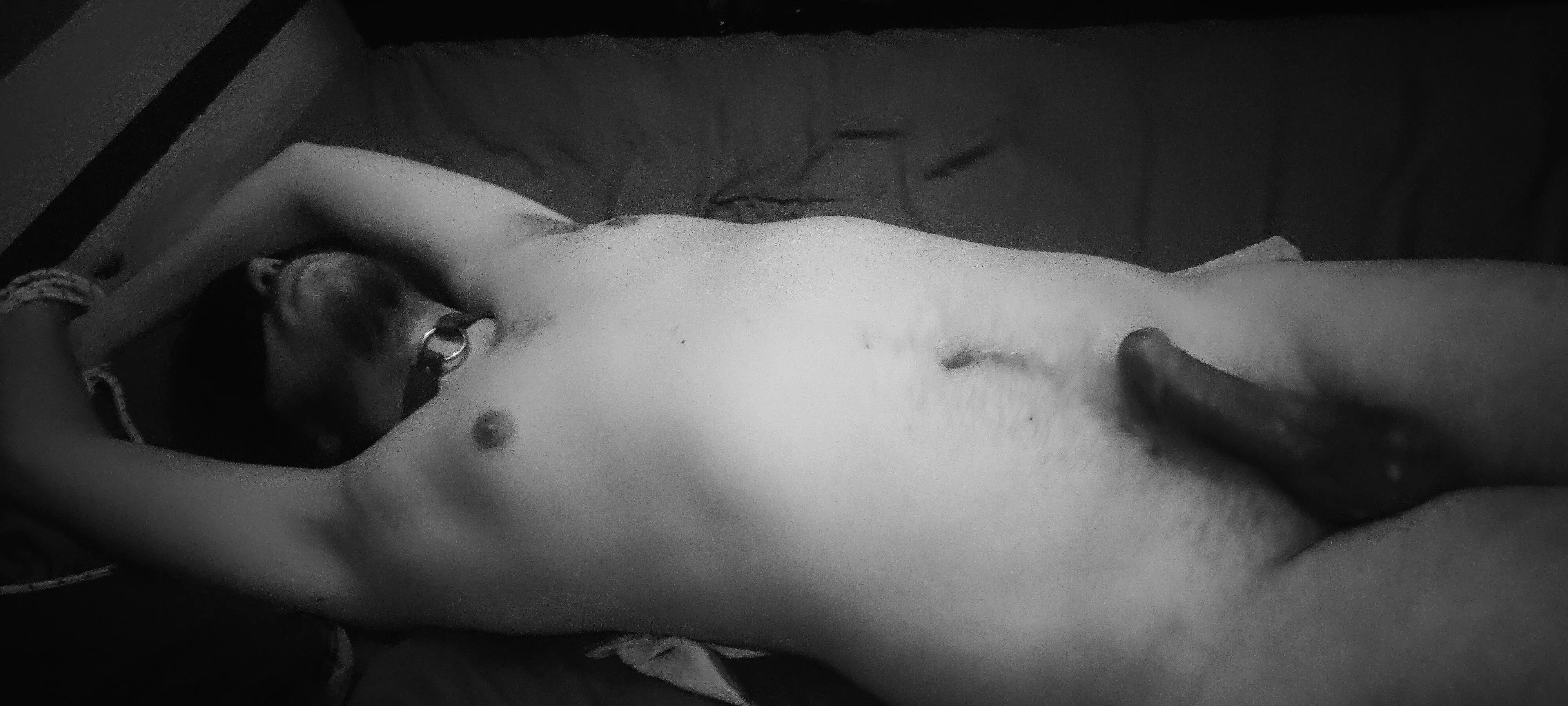 Tied up and helpless, what would you do?