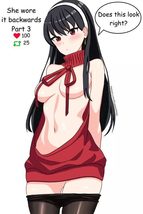 Virgin Killer Sweater (Yor Forger)