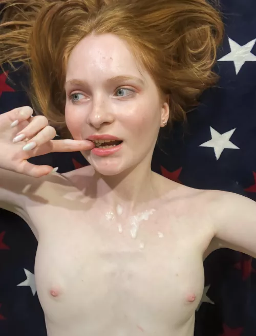 Well, somehow I expected more sperm on my body