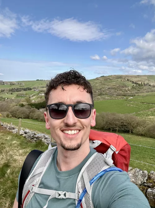 Who else spent their weekend hiking?