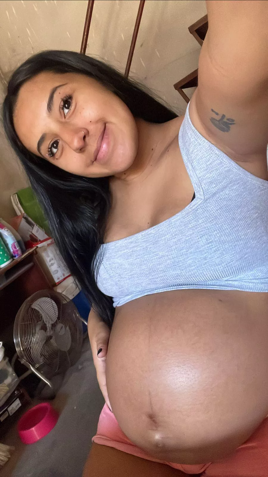 With this big belly we wish you a good night