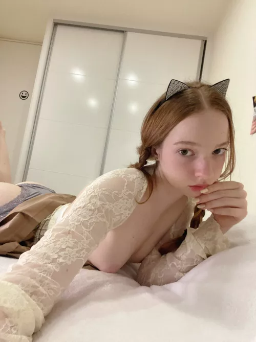 You can stretch my petite body from behind