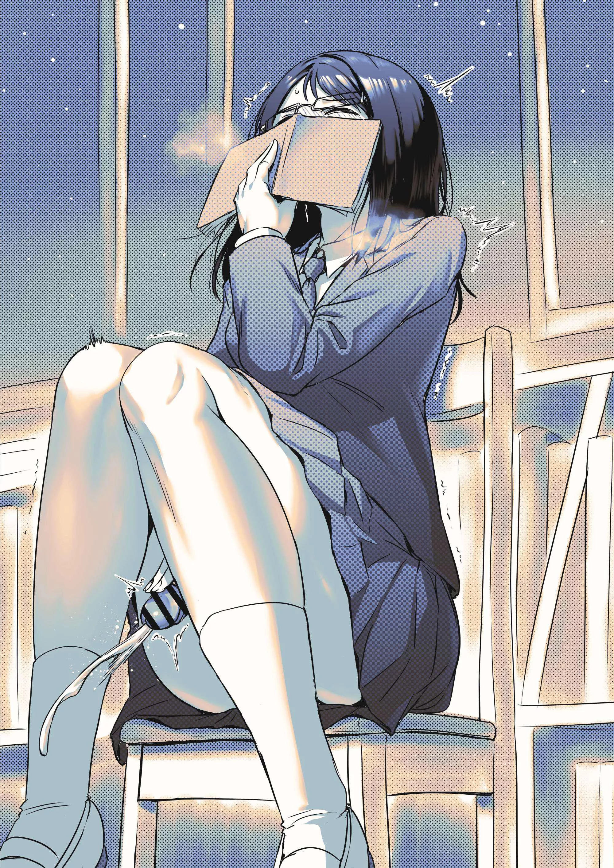 A good book can make you cum