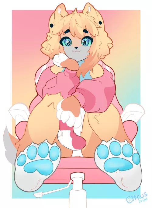 Anakoluthh Cutely Gamer (Arte By Me)