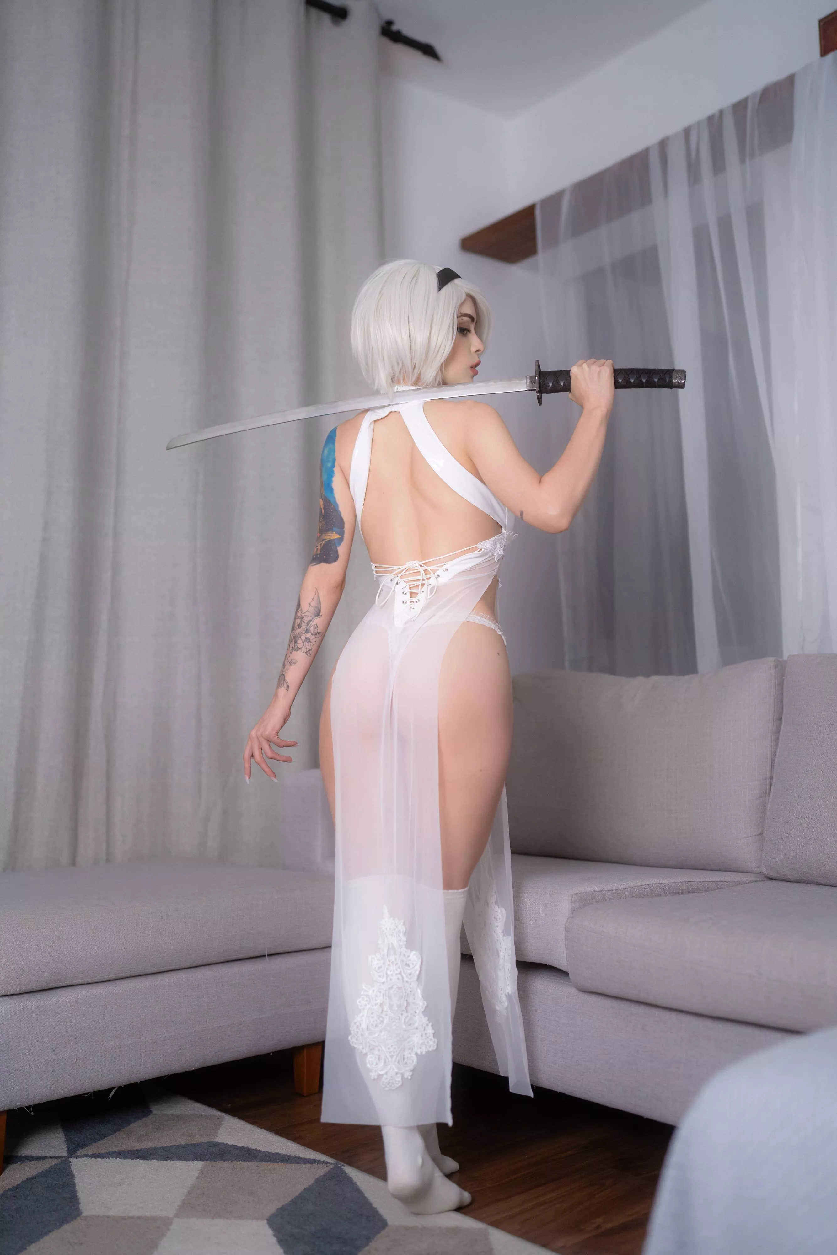Bride 2B cosplay by Waifu Korra