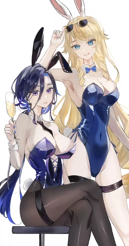 Bunny Navia & Clorinde [Genshin Impact]