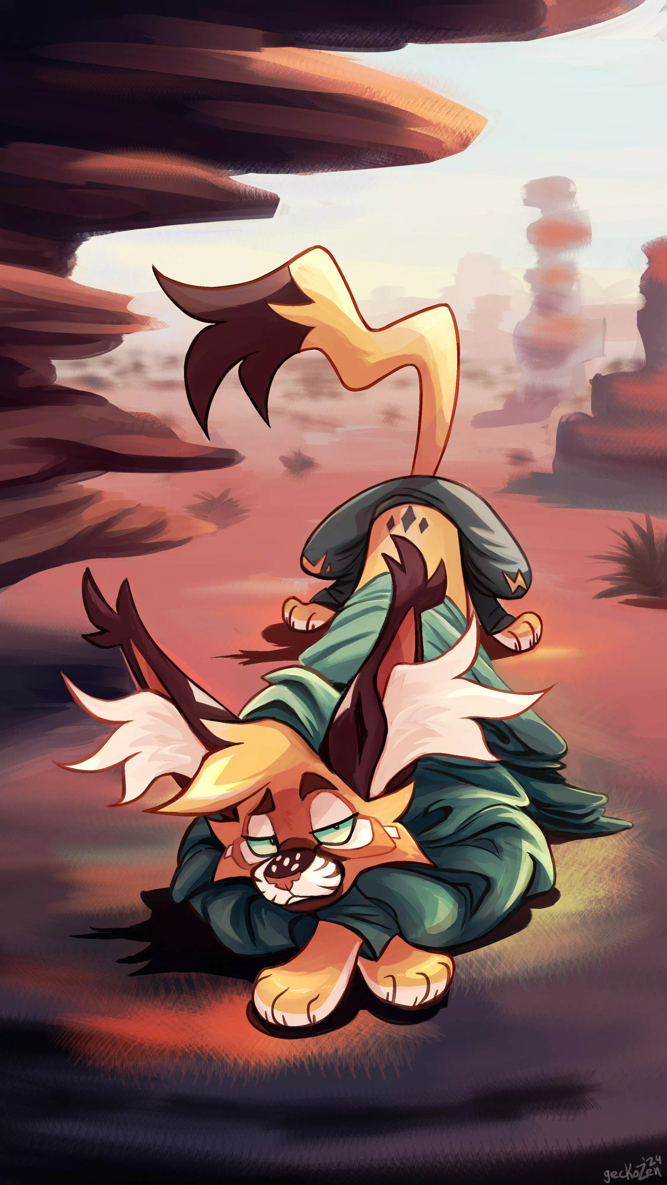 Chill Caracal [geckoZen]