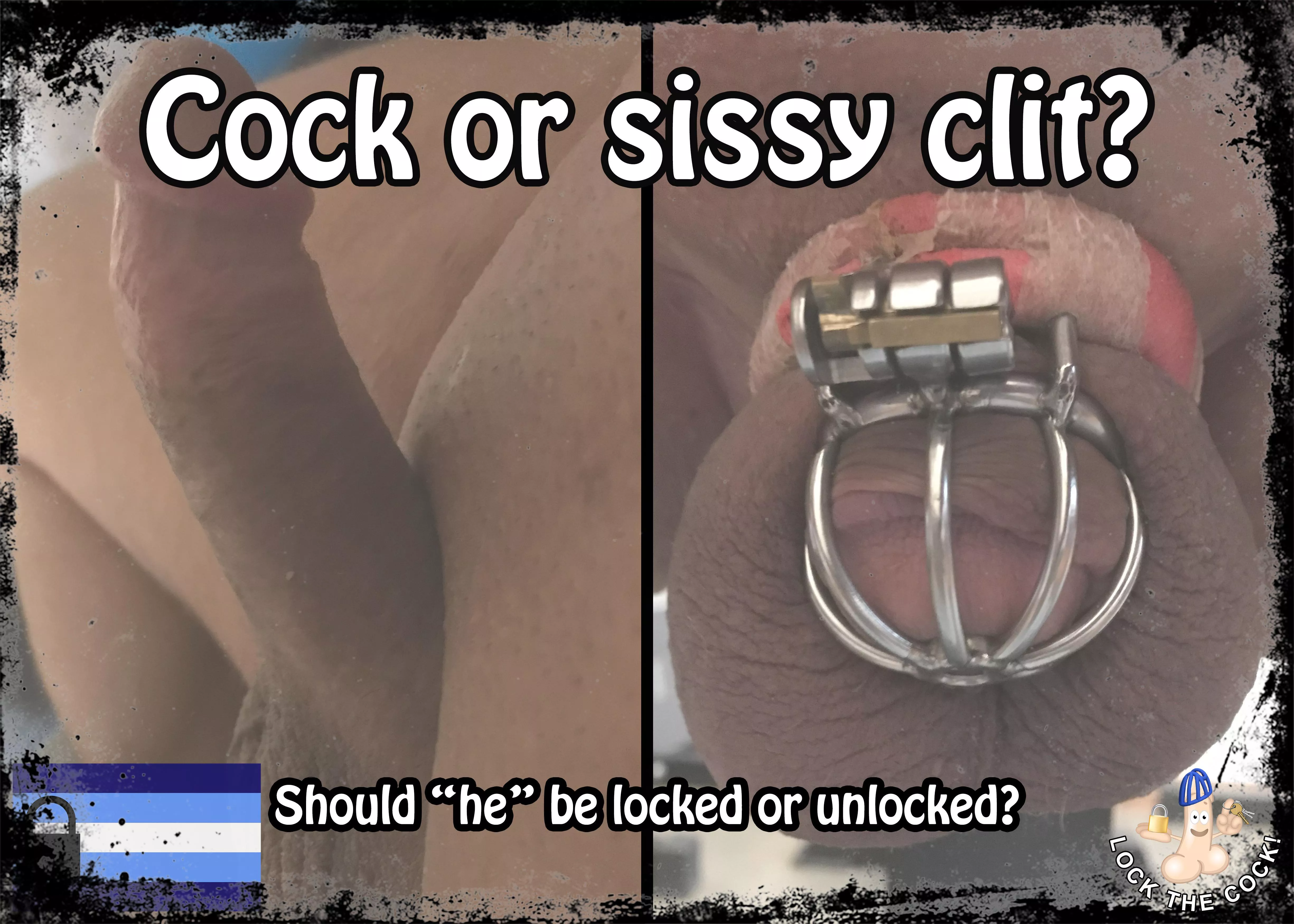 Cock or sissy clit?