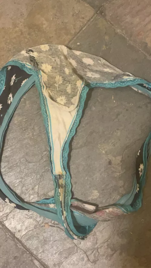 Dirty femboy panties are available 