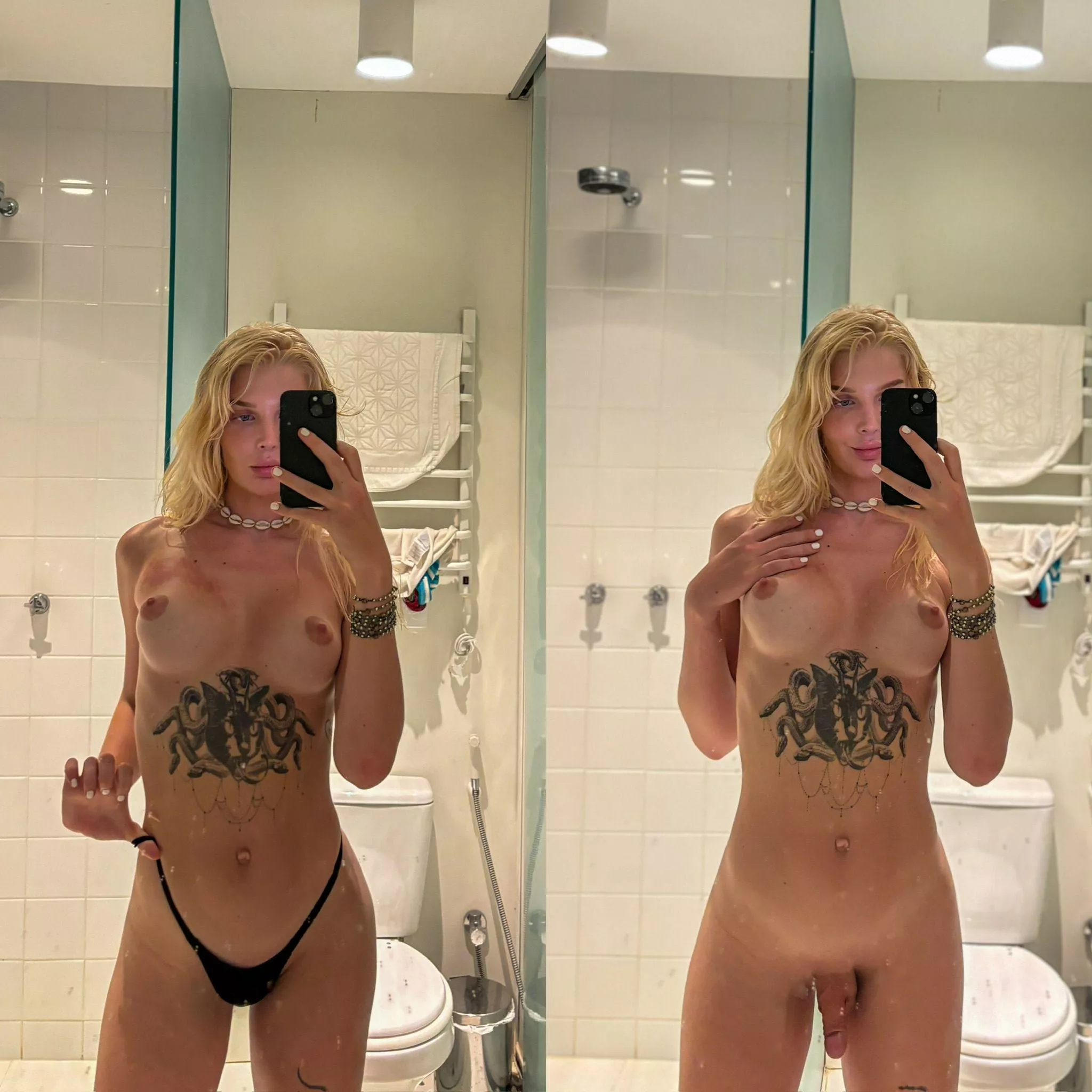 Do you think it looks better on or off?