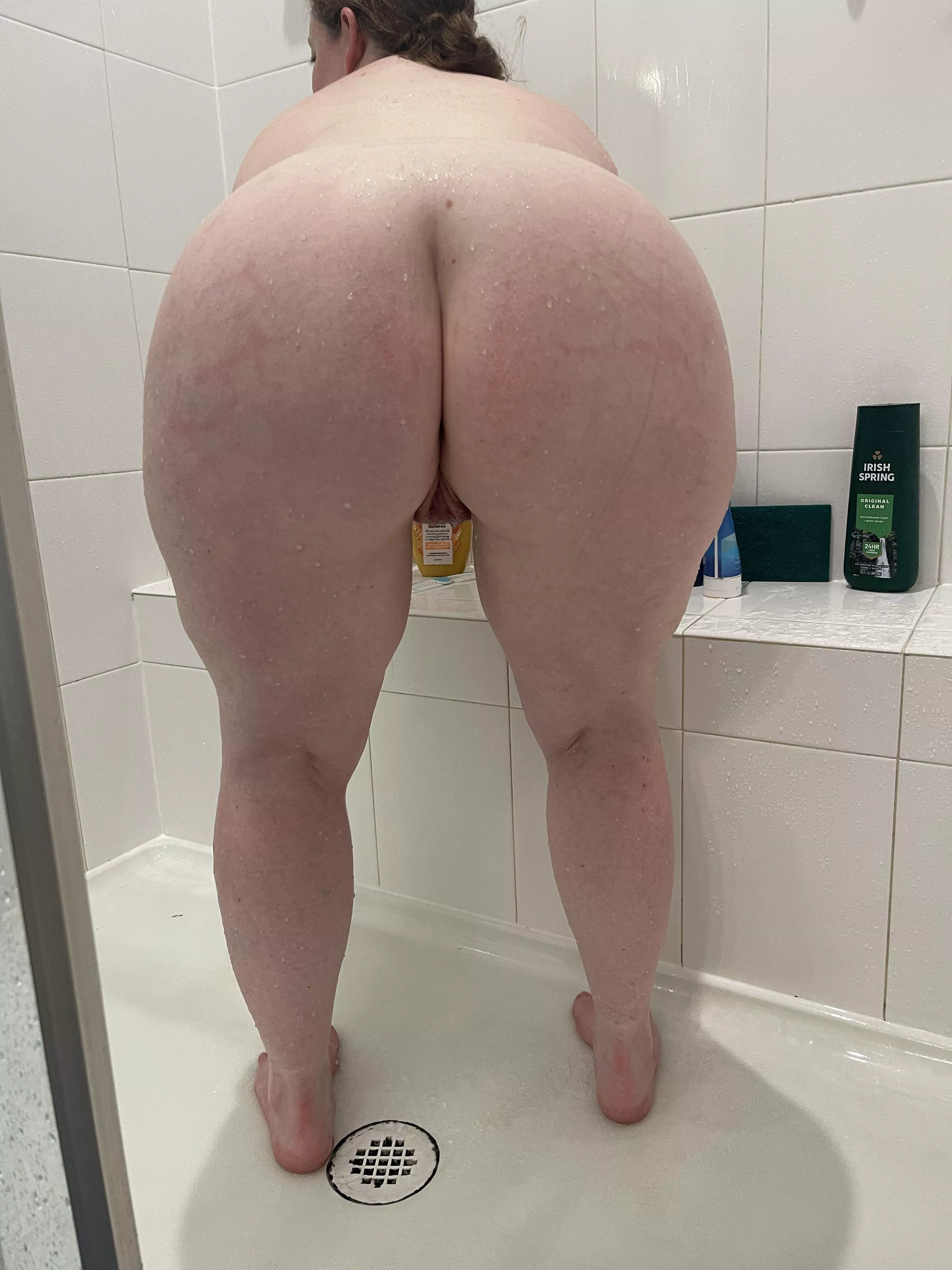 Does the shower make my ass look too big?