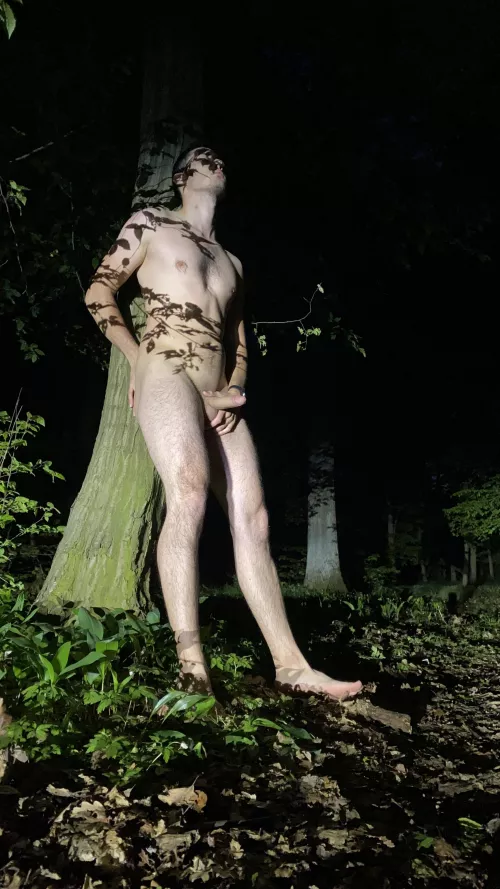 Evening ride somehow turned into taking nude photos